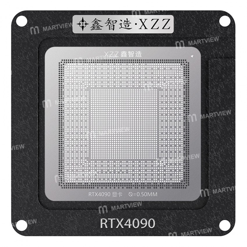 xinzhizao 050mm-magnetic-bga-reballing-tin-planting-platform-for-rtx4090-graphics-card-3