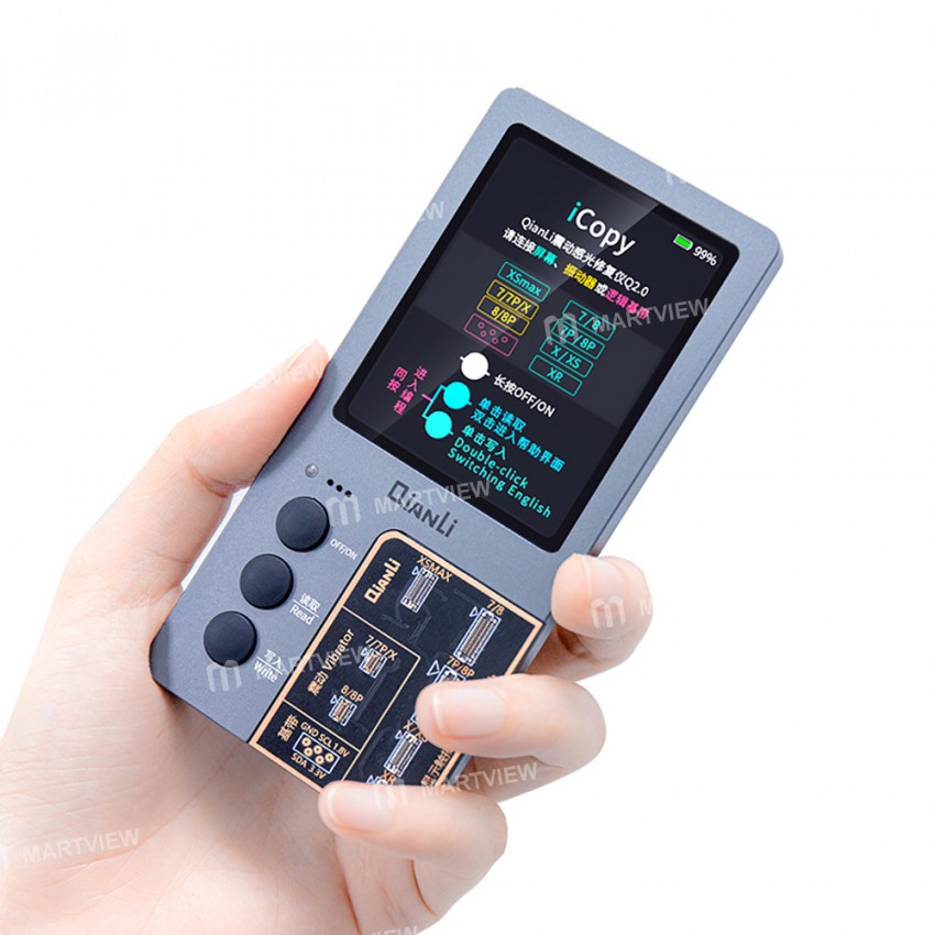 QianLi iCopy LCD Screen Light Sensor Vibration Recovery Restore Data Read Write Backup Programmer To