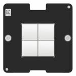 amaoe 020mm-cpu-bga-reballing-stencil-platform-set-for-apple-m3-pro-cpu-339s01318-4