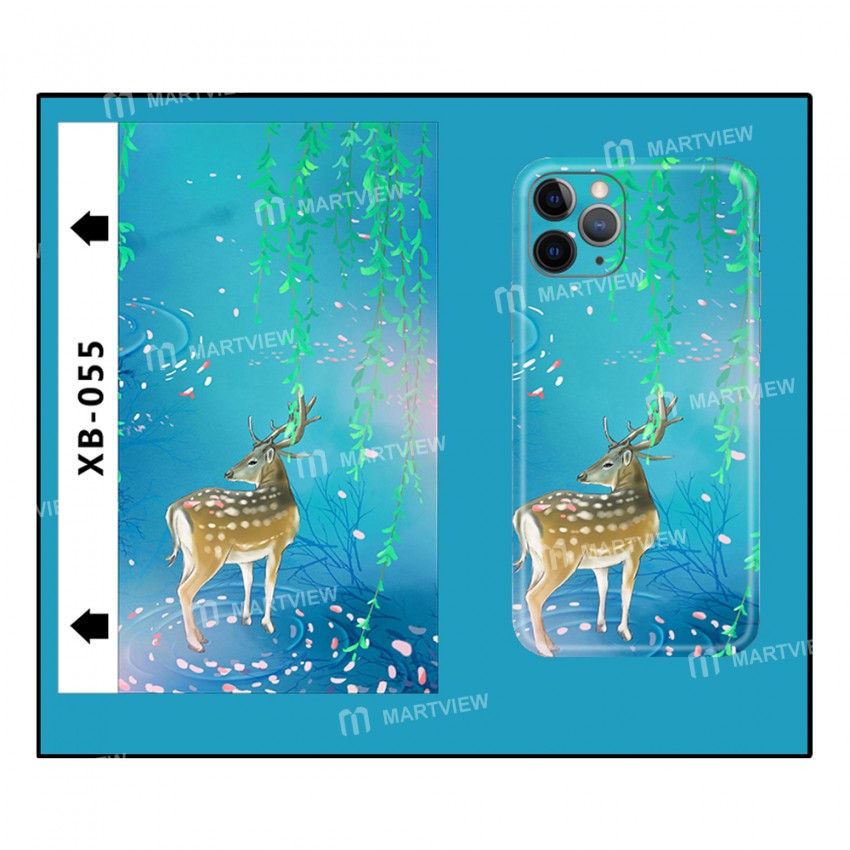 Universal 8inch Mobile Phone Animated Rainbow Color Back Film for Martview SP-01 Intelligent Cutting