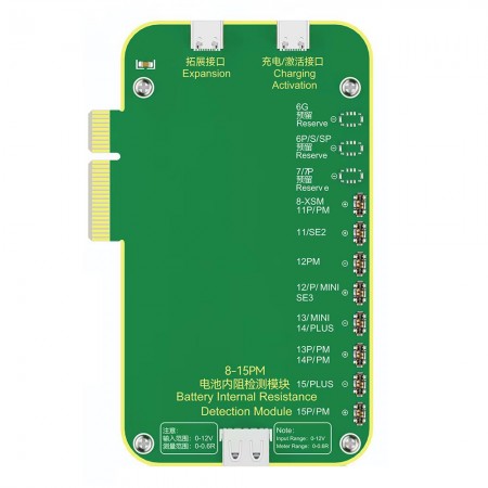 JCID V1S Pro Battery Resistance Test & Data Read / Write Detection Module for iPhone 6 to 15Pro Max