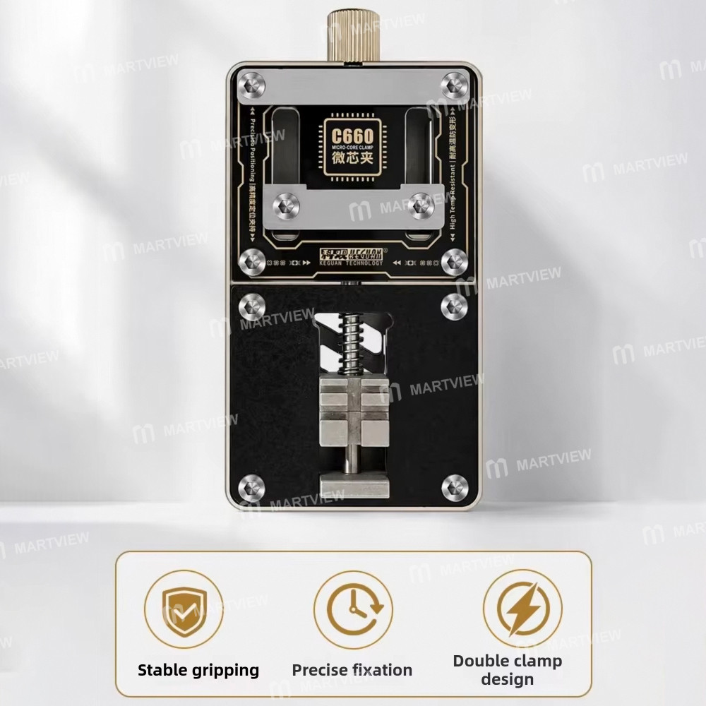 keguan c660-microchip-dual-structure-2-in-1-cpu-ic-chip-face-id-module-pcb-repair-fixture-10