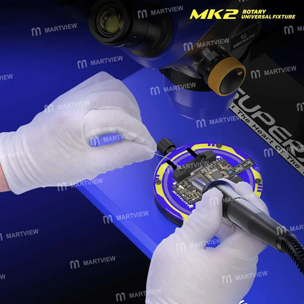 mechanic mk2-rotary-heat-insulating-ring-shaped-tempered-glass-motherboard-repair-fixture-8