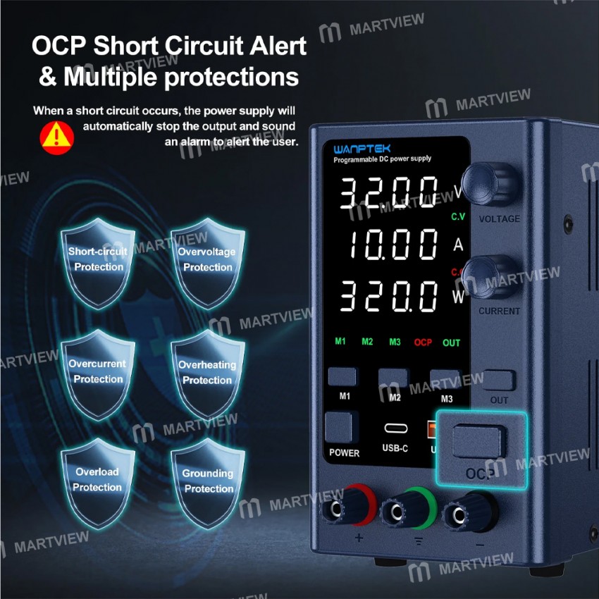 wanptek eps-series-adjustable-switching-dc-power-supply-with-usb-type-c-dual-interface-8