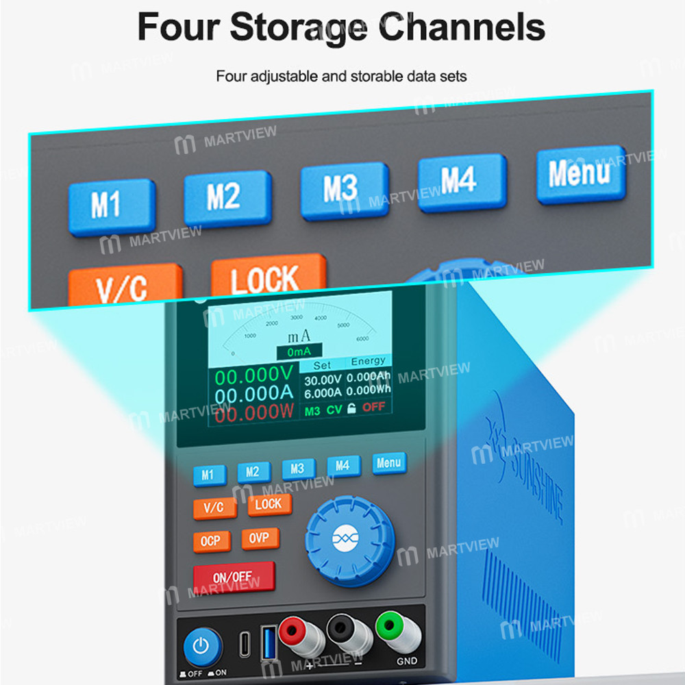 sunshine p4-pro-30v-6a-smart-dc-regulated-power-supply-with-host-computer-functionality-12