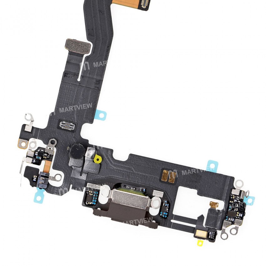 Replacement usb charging flex cable for iPhone 12 12 pro black
