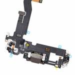Replacement usb charging flex cable for iPhone 12 12 pro black