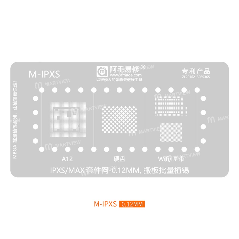 amaoe mbga-ip-30-in-1-cpu-hard-disk-wifi-baseband-bga-reballing-platform-17