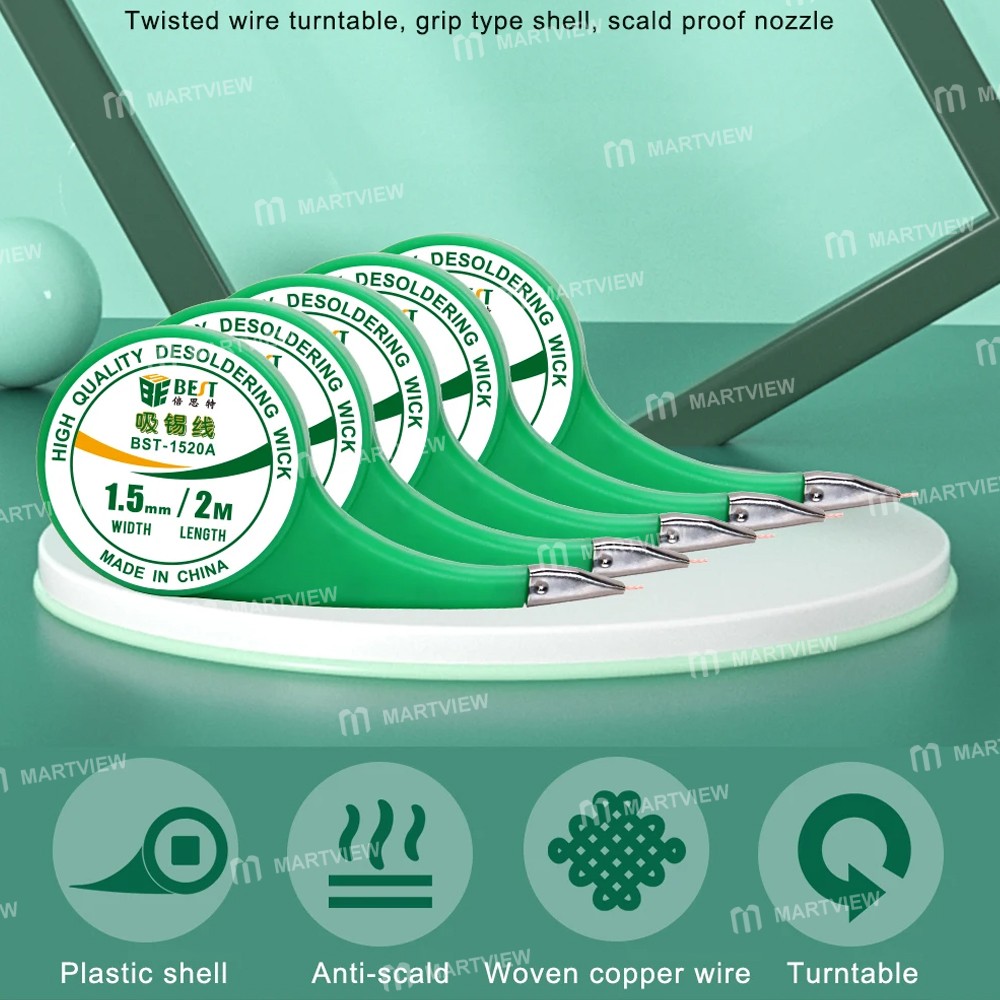 bst 2-meter-15-20-25-30-35mm-anti-hot-desoldering-wick-with-thumb-wheel-dispenser-5