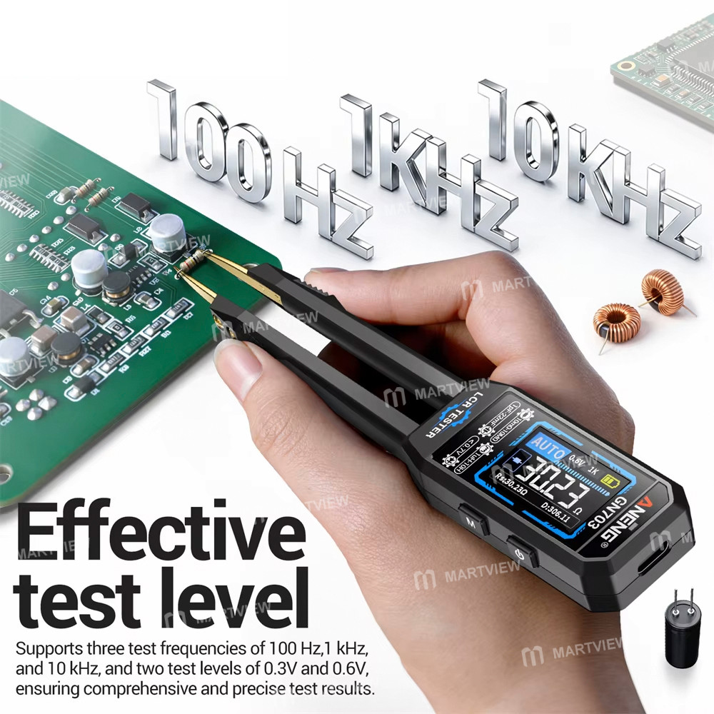 aneng gn703-type-c-rechargeable-lcr-smart-forceps-bridge-for-lcr-smd-esr-test-13
