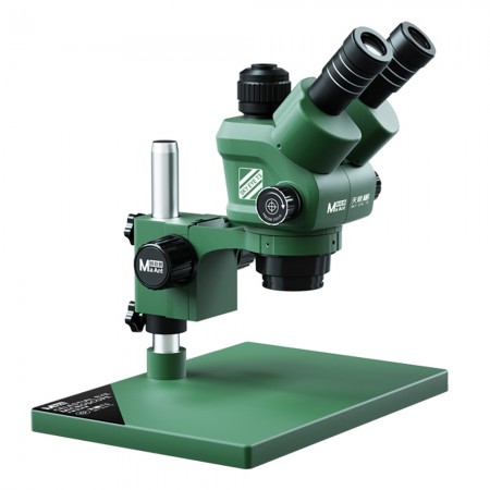 MaAnt Sky Eye T3 6.5-58X Zoom Trinocular Stereo Microscope (Optional 4K Camera)