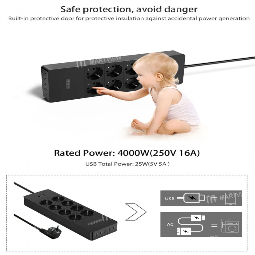ntonpower hpc-8a5u-8-ac-outlets-surge-protector-power-strip-with-5-usb-ports-for-home-office-10
