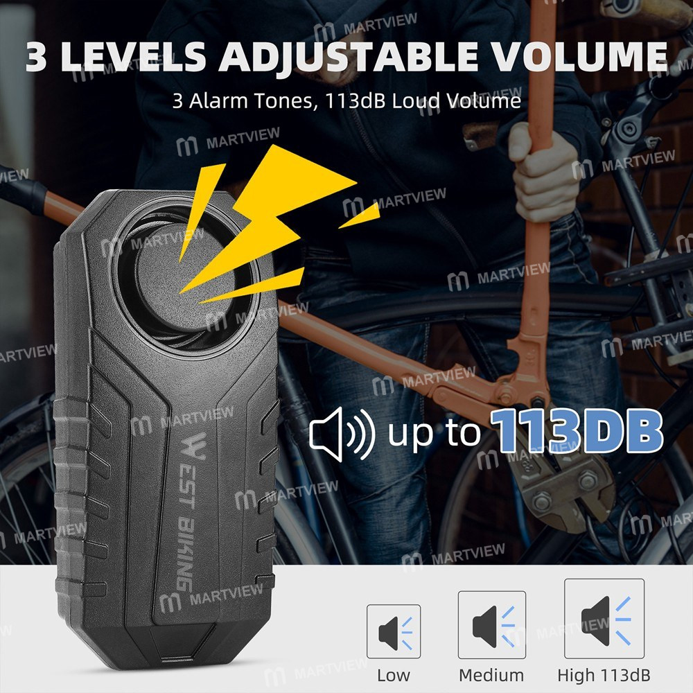 west biking-anti-theft-bicycle-alarm-wireless-high-visibility-movement-4