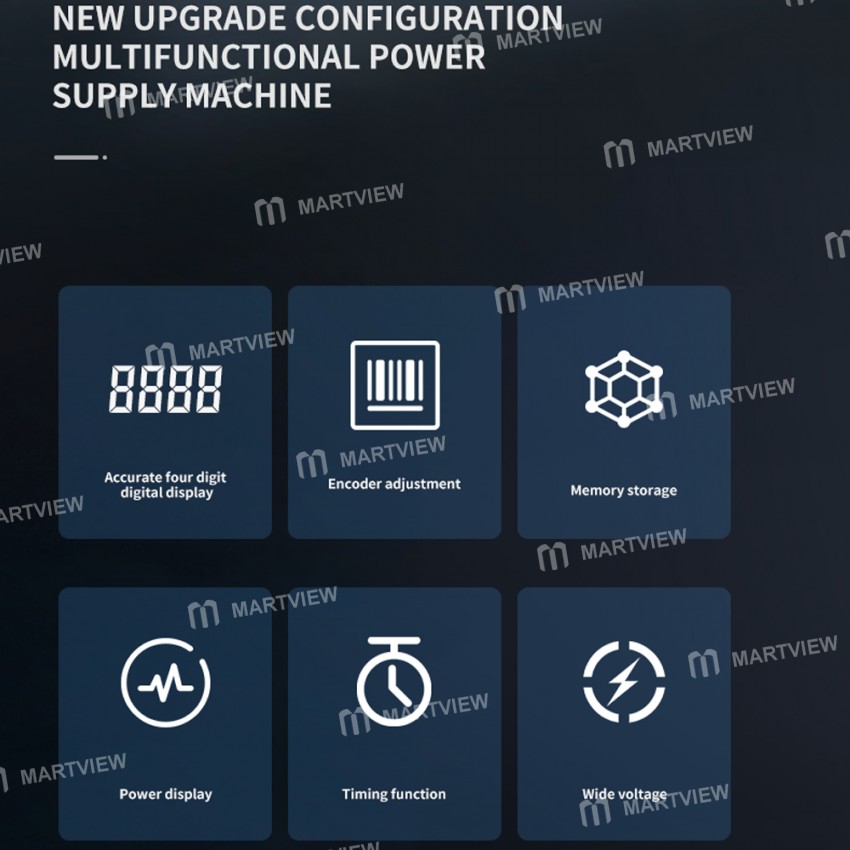 DH-3206 0-6A Programmable Intelligent DC Stabilized Power Supply with Digital Display