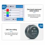 Sunshine M-15 8.42 Million Pixels HDMI 4K 60fps HD Electronic Microscope Camera