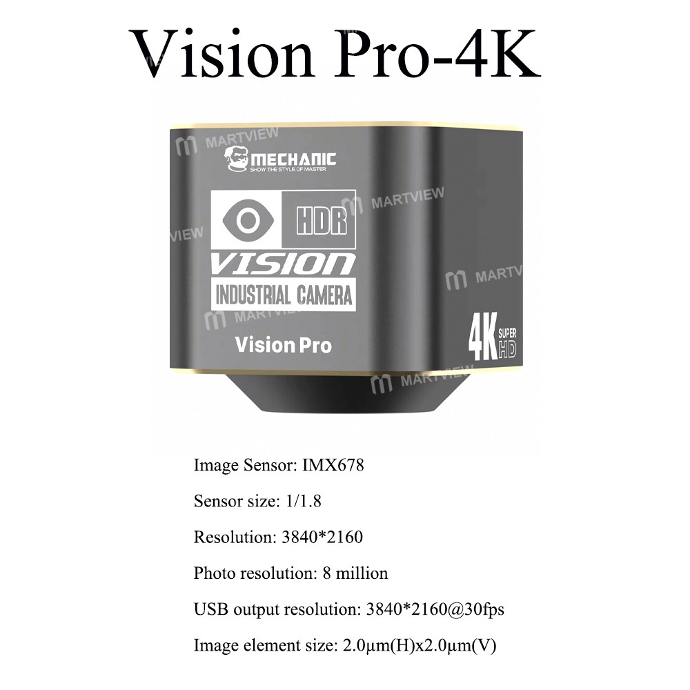 mechanic vision-series-2k-4k-hd-industrial-microscope-camera-for-motherboard-pcb-welding-repair-4