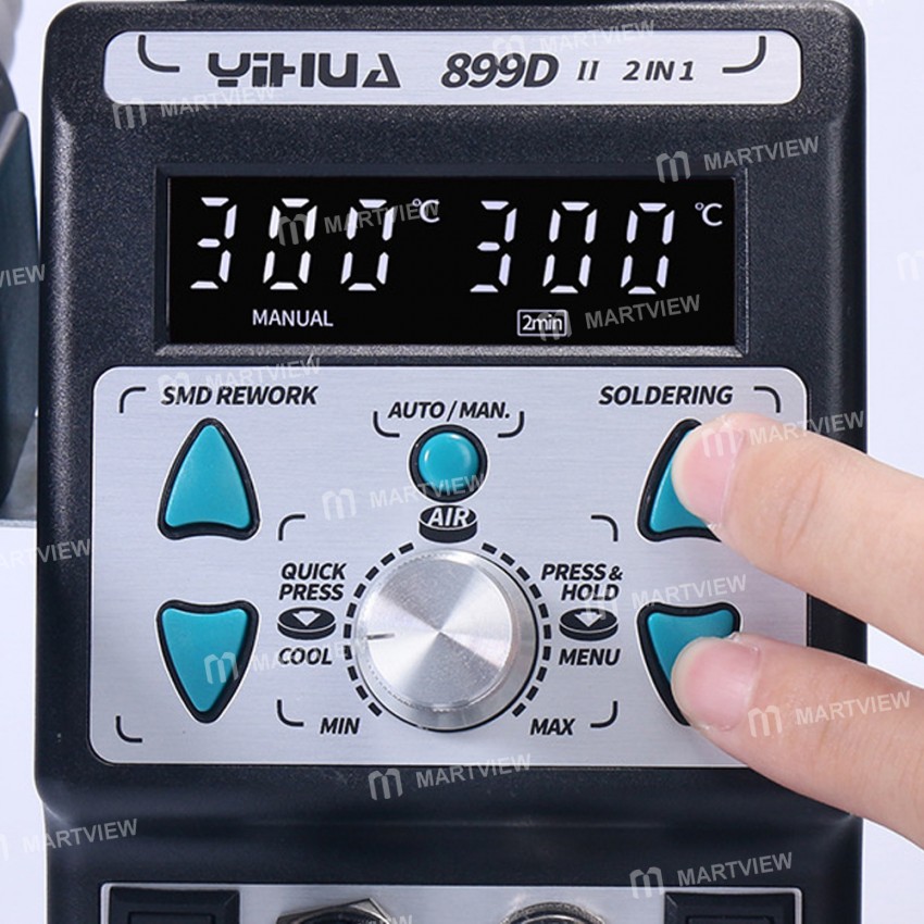 yihua 899d-ii-2-in-1-smart-hot-air-gun-soldering-iron-rework-station-10