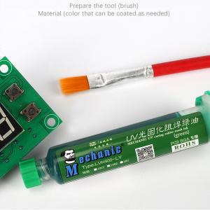 Mechanic LY-UVH900 10CC UV PCB BGA Circuit Board Curing Soldering Oil ...