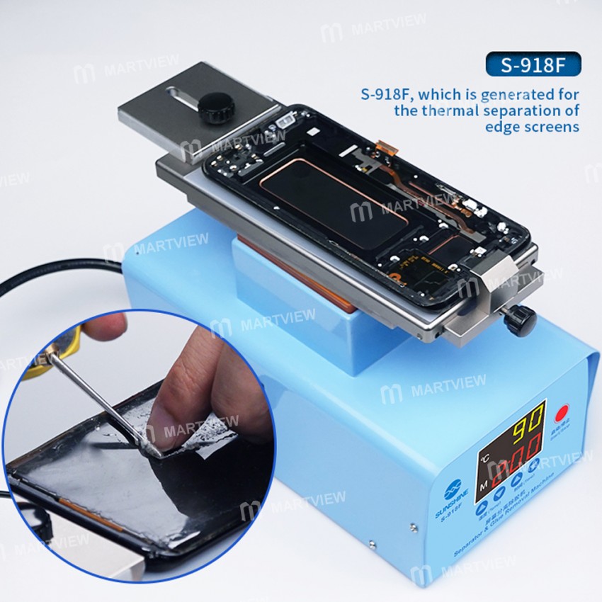 Sunshine S-918F Edge Screen Separation Glue Remover Machine