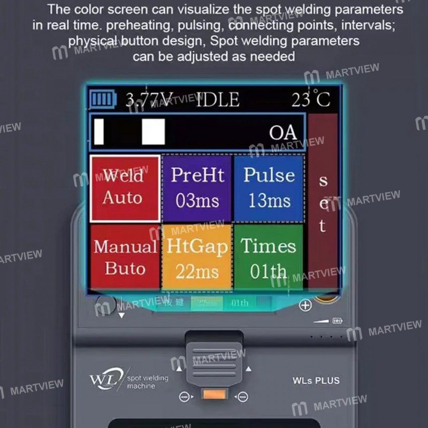 wl wls-plus-all-in-one-color-screen-intelligent-spot-welding-machine-for-mobile-phone-battery-repair