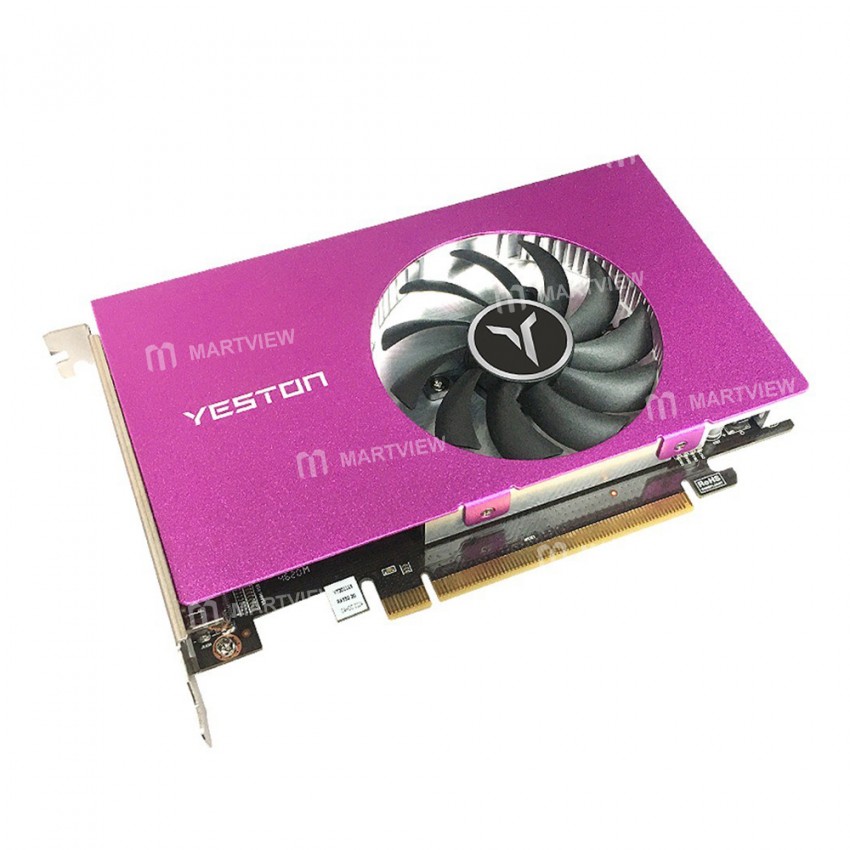 Yeston RX550 2G / 128bit / GDDR5 Multi-screen Graphics Card Support Split Screen with 4 HD Output Po