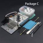 90*90mm Diagonal BGA Ball Mounting Table for Chip Rework Repair