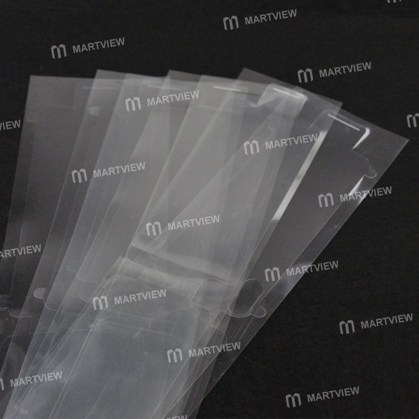 High-Quality Plastic Seal Factory Screen Protector Film for iPhone Xs - Black