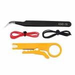 JCD 908S 80W LCD Adjustable Temperature Solder Welding Electric Soldering Iron Kit