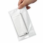 High Quality Clear White Zip Lock Retail Plastic Packaging Bags Pouches Mylar Foil Reclosable - 100p