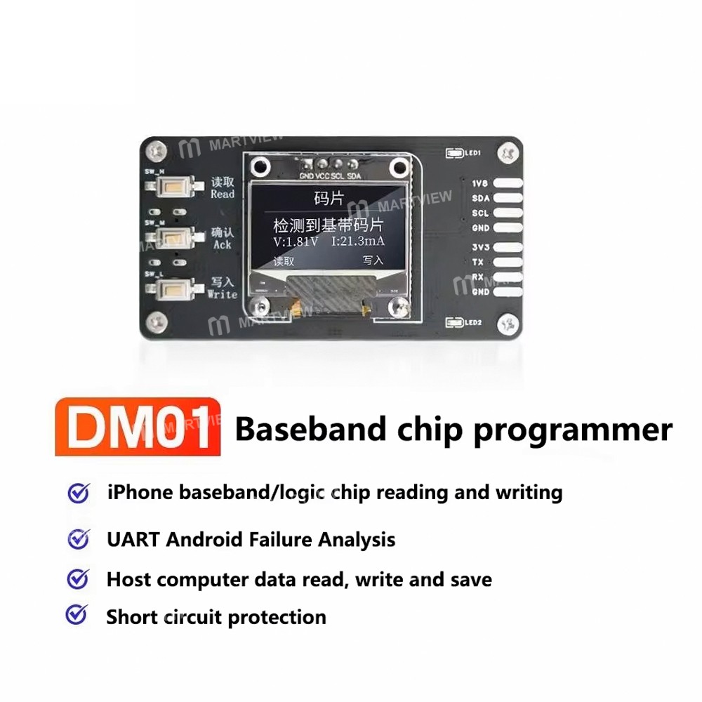 dm01 baseband-logic-code-chip-test-programmer-for-iphone-and-android-2