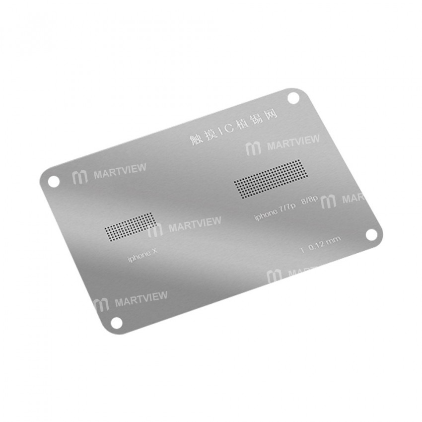 Touch IC BGA Reballing Stencil Net for iPhone X / 8 Plus / 8 / 7 Plus / 7