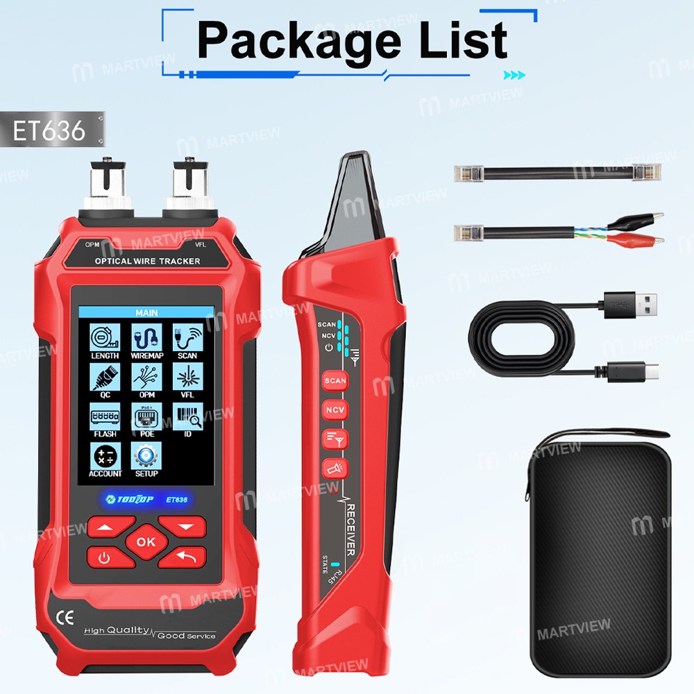 tooltop et636-et638-multifuction-network-cable-tester-optical-power-meter--multimeter-19