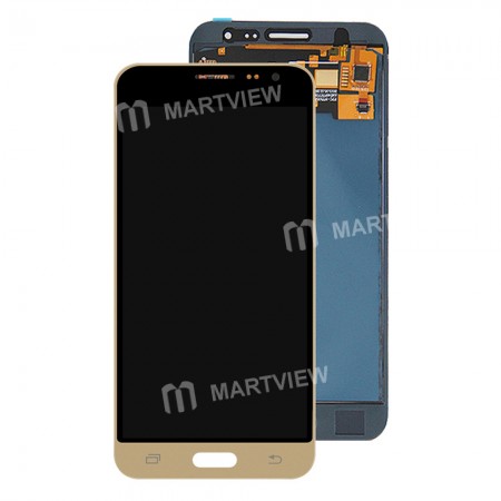 TFT LCD Display Touch Screen Digitizer Assembly Replacement for Samsung Galaxy J3 2016 J320F - Gold