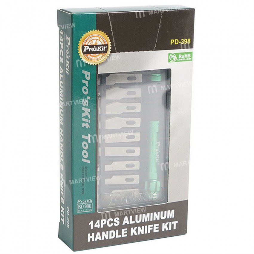 Pro'sKit PD-398 14-in-1 Multifunction PrecisionCarving Knife Set