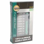 Pro'sKit PD-398 14-in-1 Multifunction PrecisionCarving Knife Set