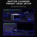 luowei lw-u1-140w-raptor-8-ports-usb-type-c-charger-station-with-wireless-charging-14