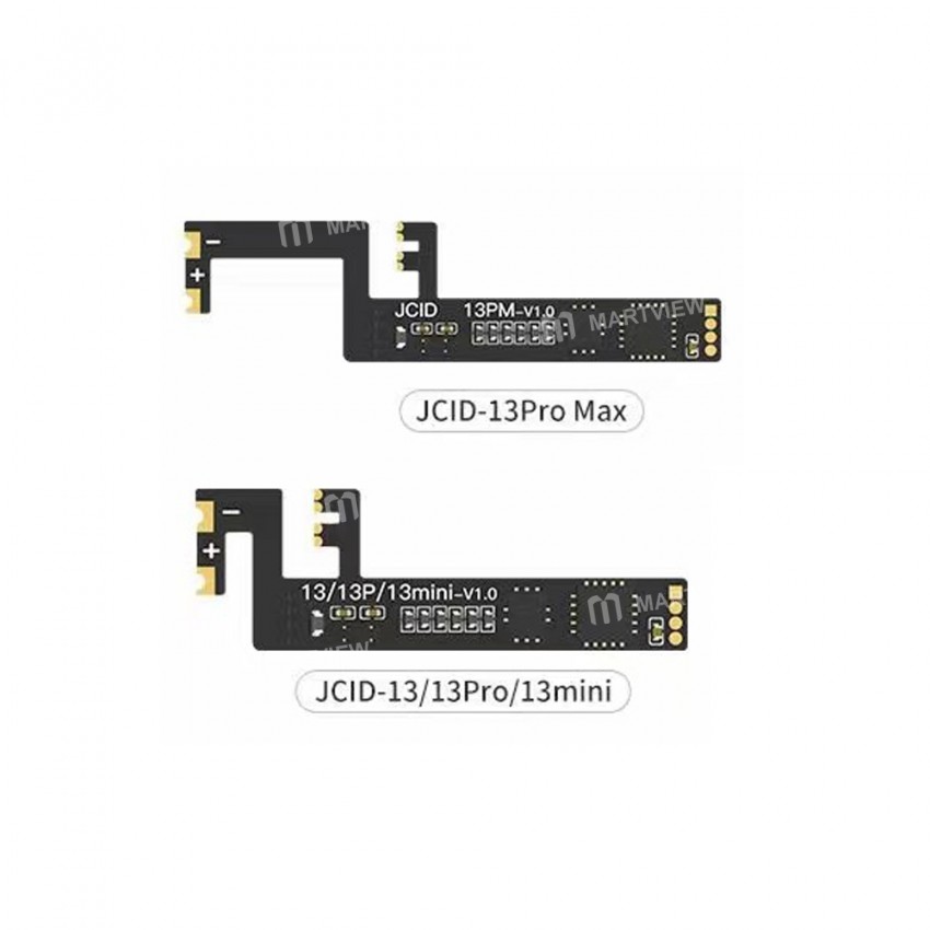 JCID iPhone 11 to 13Pro Max Built-in Integrated Battery Repair Row Cable for JC V1SE Programmer