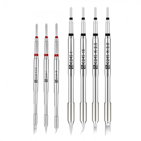 Amaoe C210 / C245 Universal Constant Temperature Soldering Iron Tips for JBC 210 / 245 Soldering Station