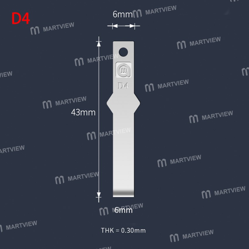 Amaoe D Series Non-slip Hand Grinding Scraping Glue Blades for Mobile Phone Motherboard