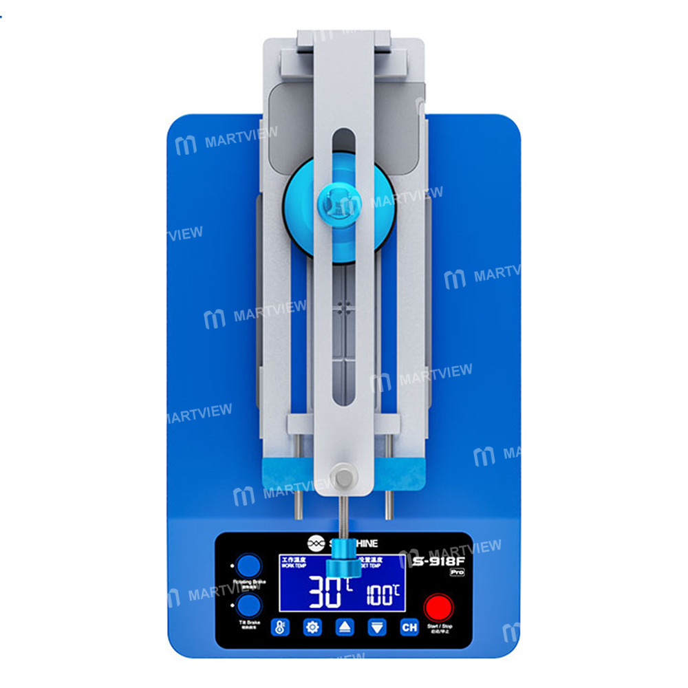 sunshine s-918f-pro-9-inch-strong-silent-noise-reducing-electronic-brake-lcd-screen-heating-separato