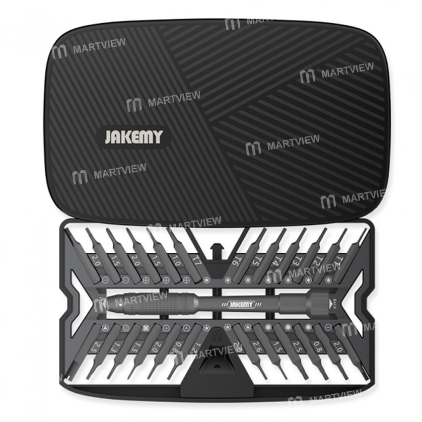 JAKEMY JM-8178 26 in 1 Precision Magnetic Screwdriver Set with CRV Bits
