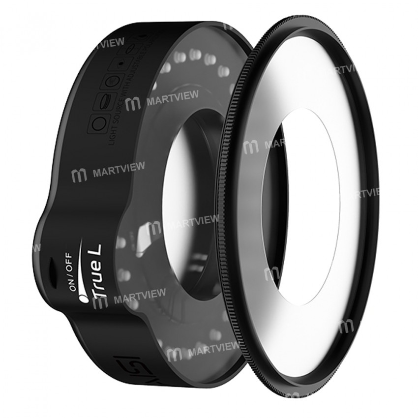 kaisi ture-l-40-light-beads-anti-glare-polarized-led-ring-light-2