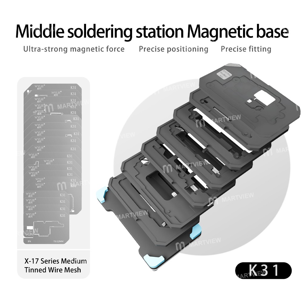 wylie wl-k31-012mm-motherboard-middle-layer-planting-tin-platform-set-for-iphone-x-to-17pro-max-2