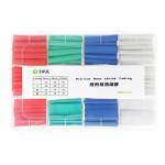 2UUL Multiple Specifications Polyolefin Pre-cut Heat Shrink Tubing - 200Pcs