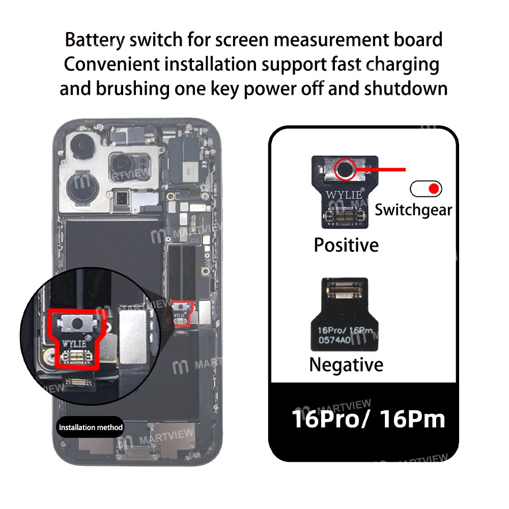 wylie screen-measurement-boards-battery-switch-for-8-to-16pro-max-12