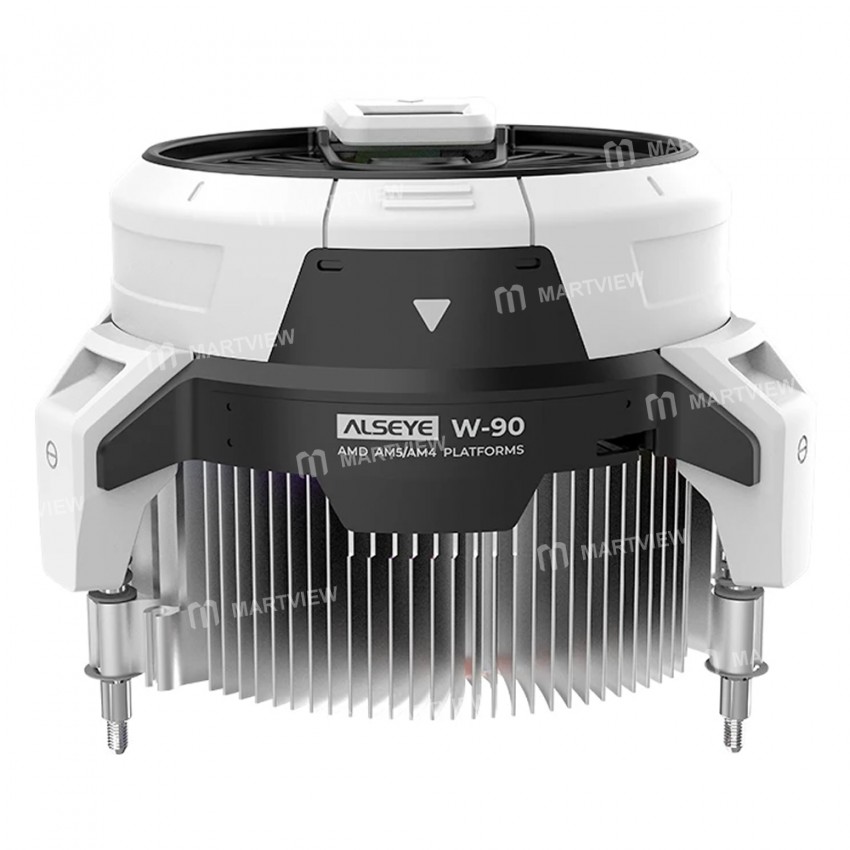 alseye w90-pwm-intelligent-argb-cpu-air-cooling-radiator-with-temperature-display-2