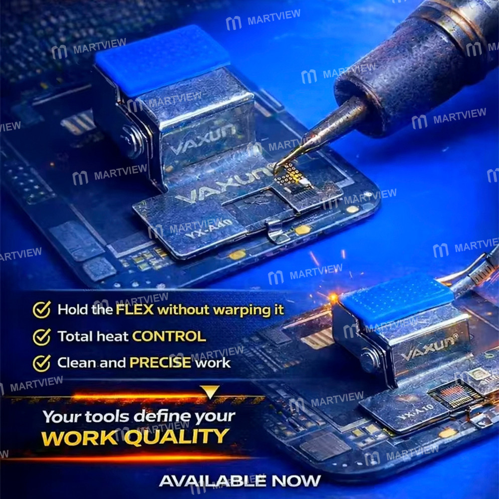 yaxun yx-a40-heat-insulated-alignment-clamp-for-soldering-display-ic-flex-cables-6