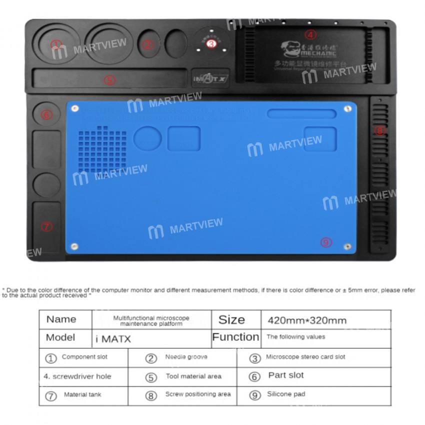 Mechanic iMatx High-Temperature Aluminum Alloy Microscope Platform