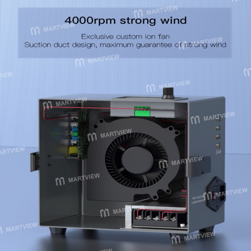 WYLIE WL-803 Desktop Smoke Absorber Welding Fume Ventilating Fan Purifier Flux Dust Extractor Tool