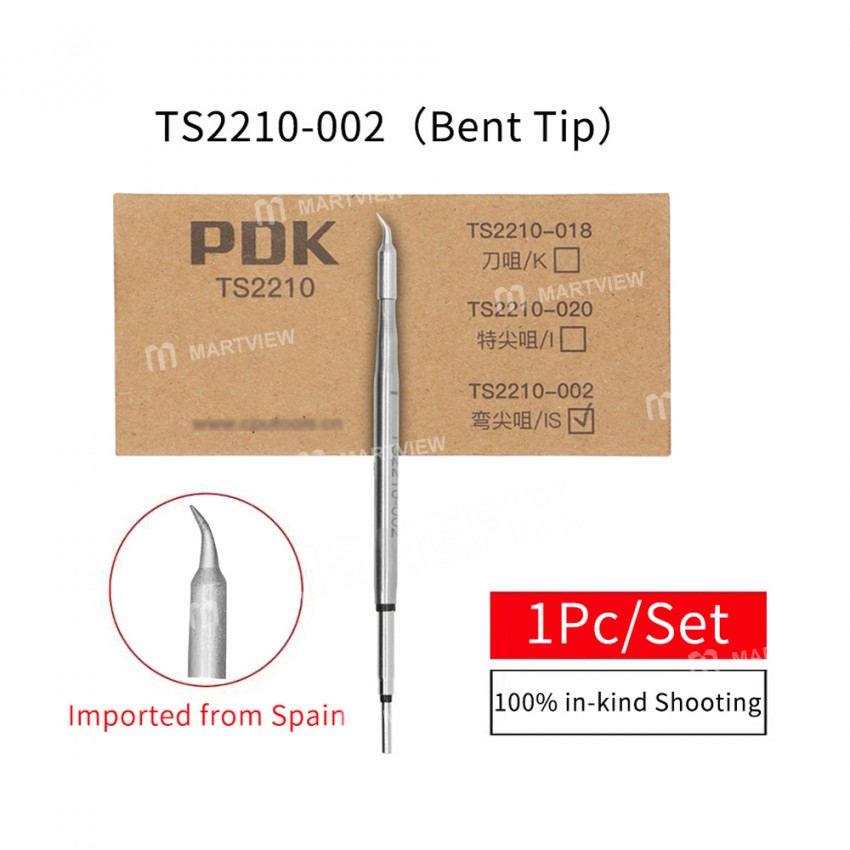 PDK TS2210 Series Soldering Iron Tip for JBC C210 Welder Handle